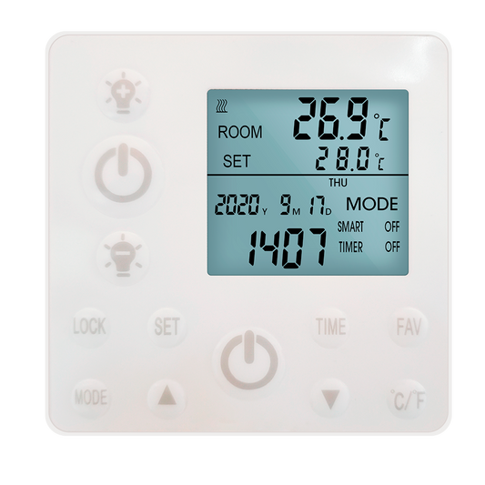 Panel infrarrojo QH-HL con iluminación LED 63x 65,5 cm 400Watt