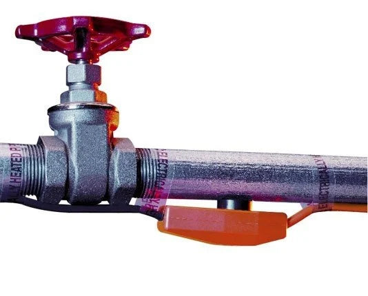 Protección contra heladas, cinta calefactora con termostato incorporado