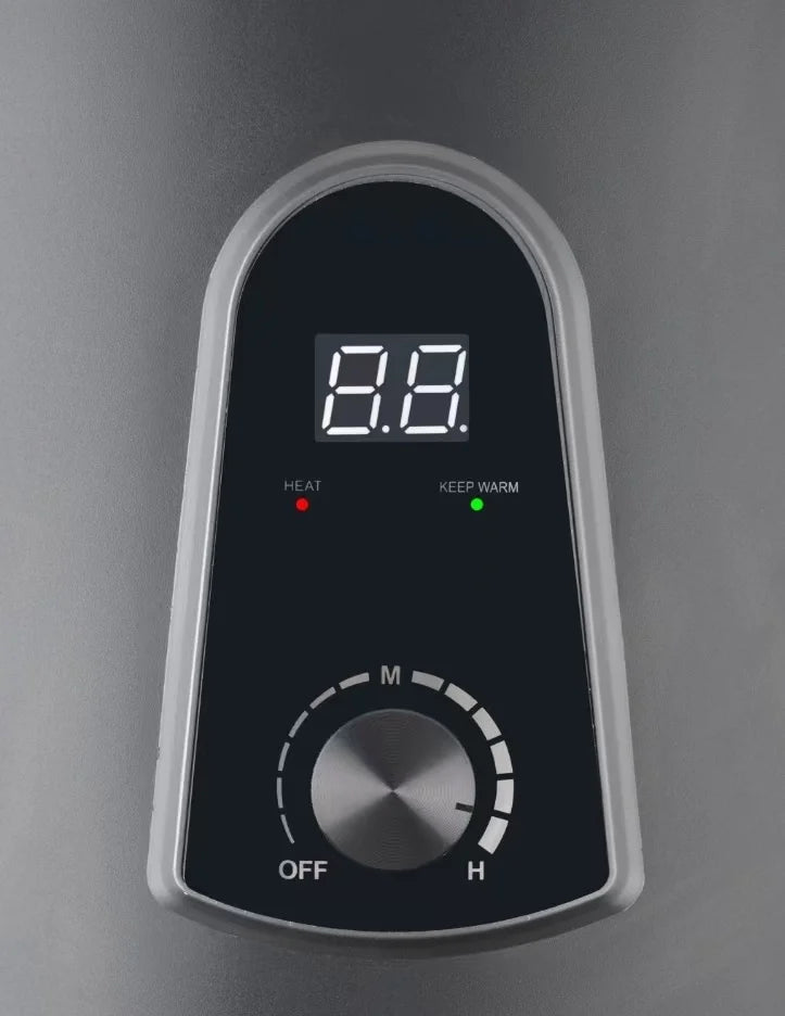 Calentador eléctrico QH dual de 120 litros con control digital