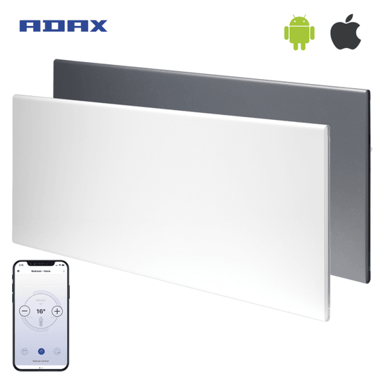Tweedekans - Adax neo Wifi elektrische verwarming - 2000Watt 33cm x 143cm