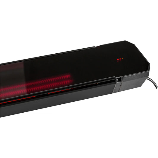 Tweedekans - Infrarood terrasverwarmer Calore black heater instelbaar met 1600 - 3200Watt - 1600Watt 810*180*77mm