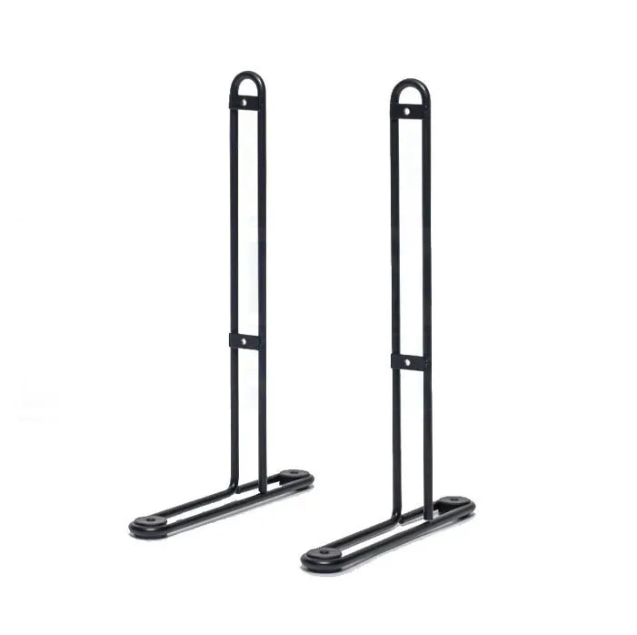 Juego de reposapiés Adax neo negro