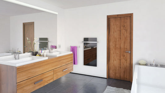 Paneles infrarrojos Ecosun Serie GS blanco o negro pared o techo