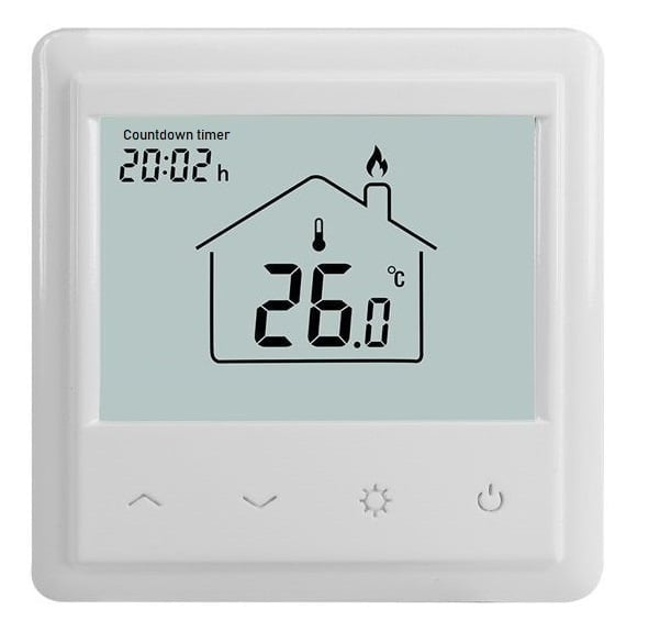 Temporizador y termostato incorporados - cuenta atrás