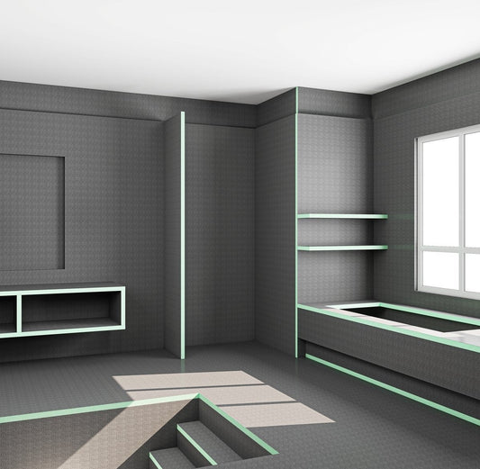 Placa aislante (baldosas) Hardfoam ISO64 6, 10 y 20 mm