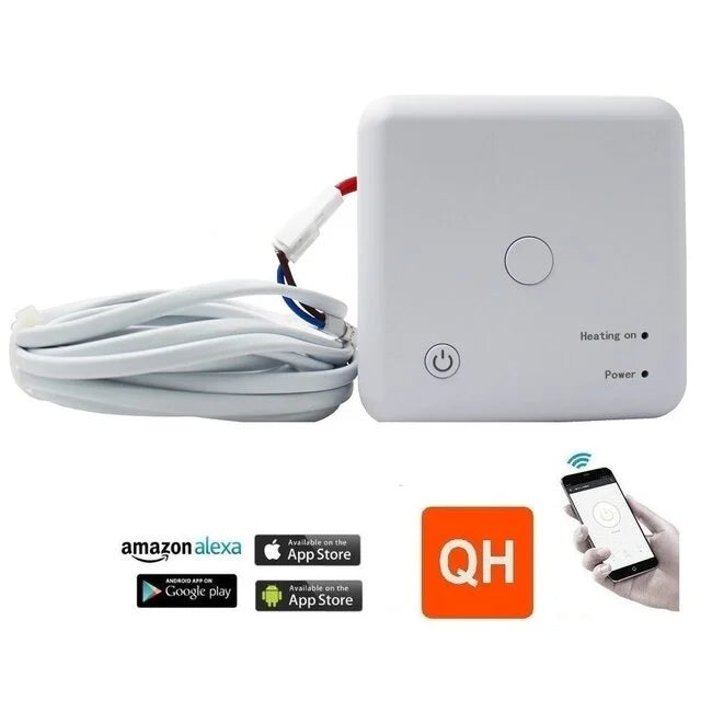 Receptor WiFi V3 independiente para calefacción por suelo radiante con sensor de suelo.