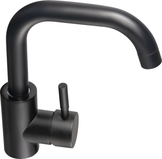 Grifo de lavabo con caño giratorio de 180 grados