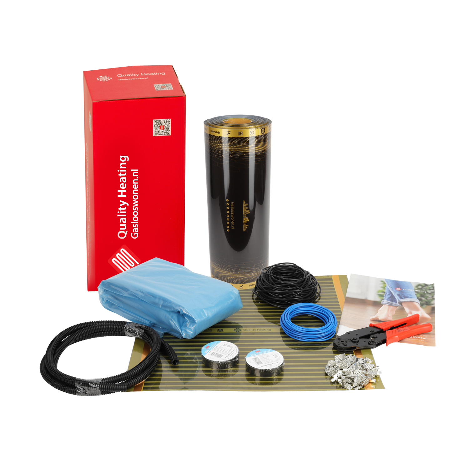 50 cm - 120 vatios - calefactor auxiliar de cabeza