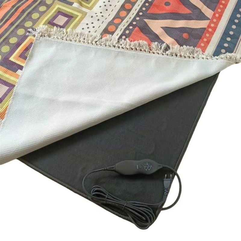 Calefacción de alfombras enchufe y calefacción