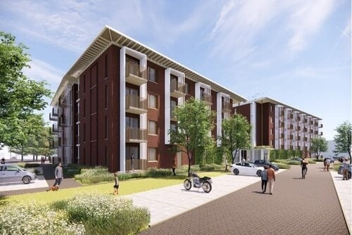 63 pisos de nueva construcción Kampen