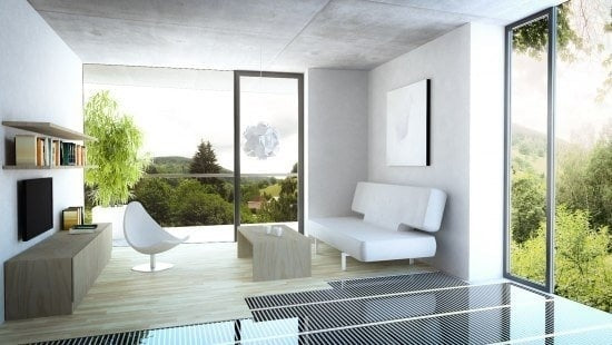 Lámina calefactora infrarroja 100cm - 140 Watt/m²