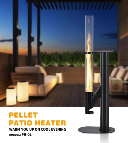 P01 HeatRocket estufa de pellets Calidad Calefacción 5,0kw