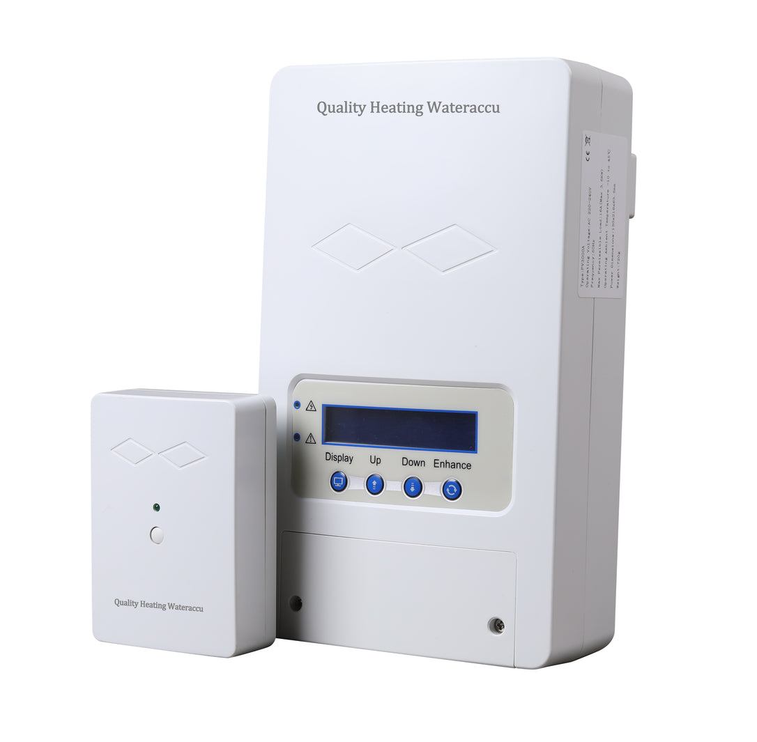 QH WaterAccu Energía Solar Acumulador de Agua ‚ Calentador Eléctrico Acumulador de Agua ‚ Acumulador de Agua Controlado por Batería AA