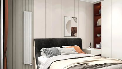 Radiador eléctrico vertical blanco Calysta 1000Watt