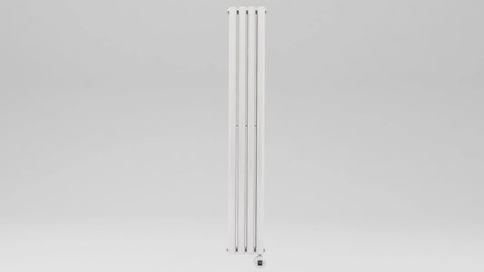 Radiador eléctrico vertical blanco Calysta 1000Watt