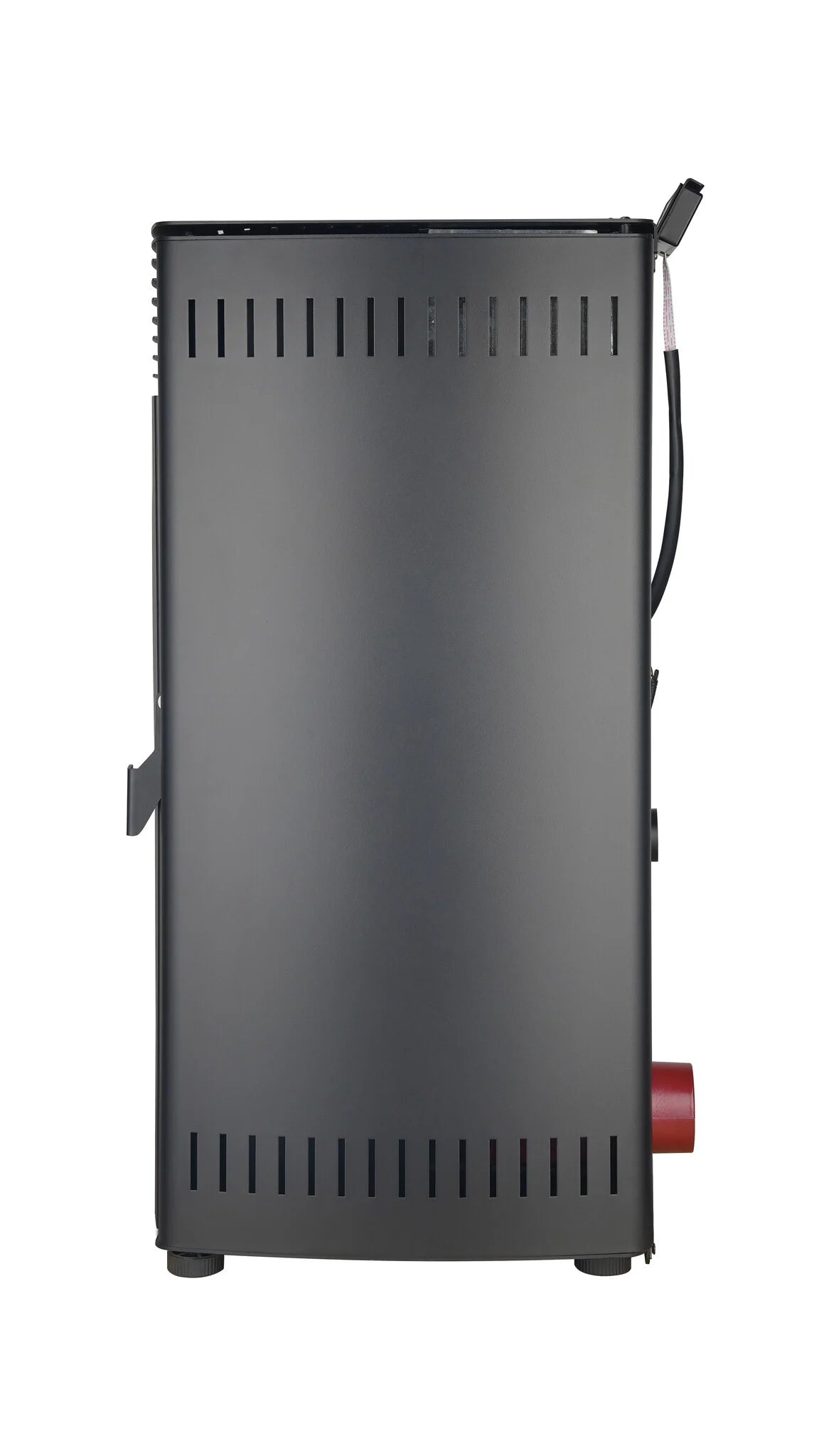 Estufa de pellets - 8.8KW - para 60-80 m2 - 5 niveles - temporizador - CR05 Negro