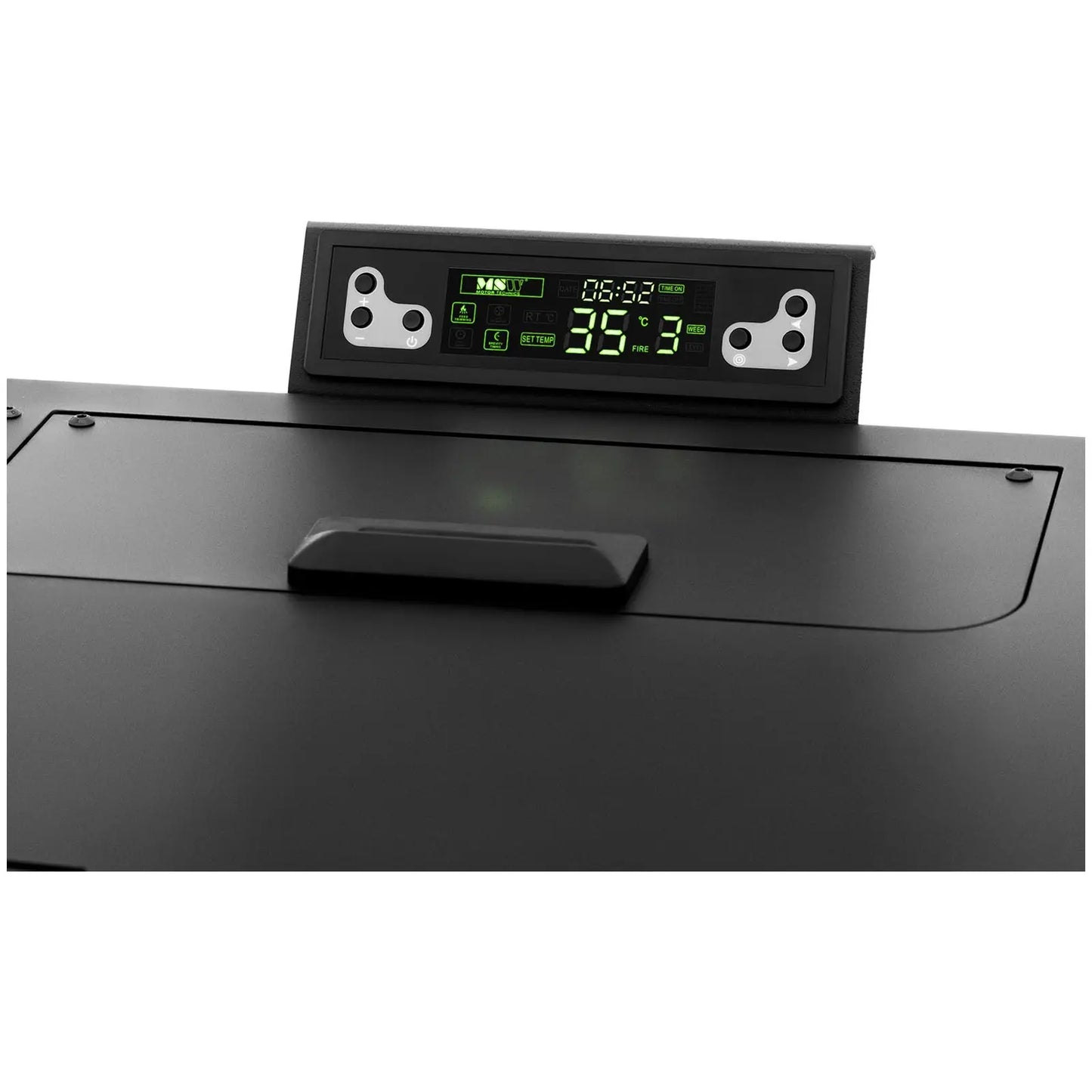 Estufa de pellets - 13.1kW - para 80-100 m2 - 5 niveles - temporizador - CR04 Blanco