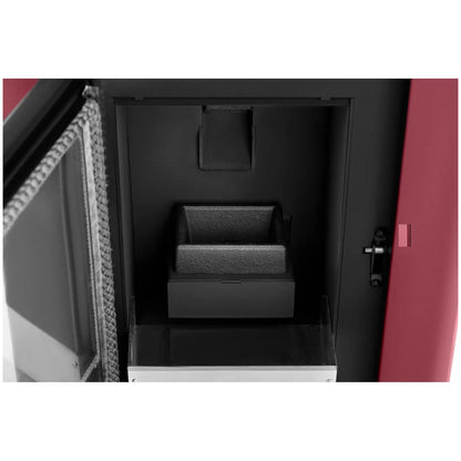 Estufa de pellets - 6kW - para 40-60 m² - 5 niveles - temporizador - CR10-2