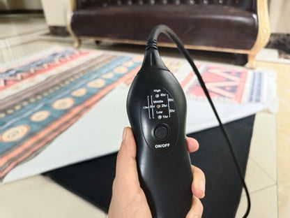 Karpetverwarming 140 x 200 met controller 350watt