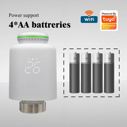 Cabezal de radiador inteligente Wifi