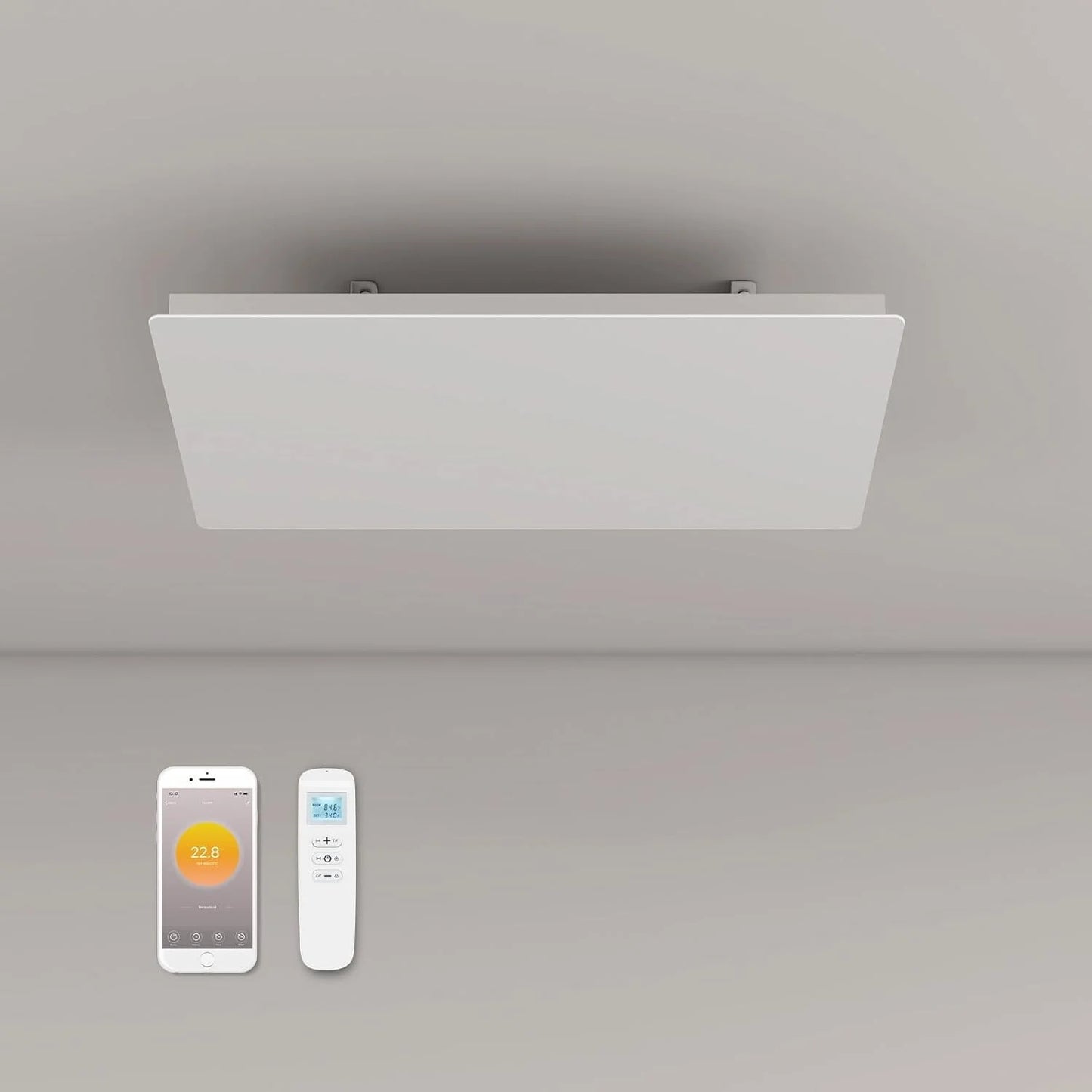 QH-ThermoAura Serie Wifi panel infrarrojo 750 vatios 61x33 cm