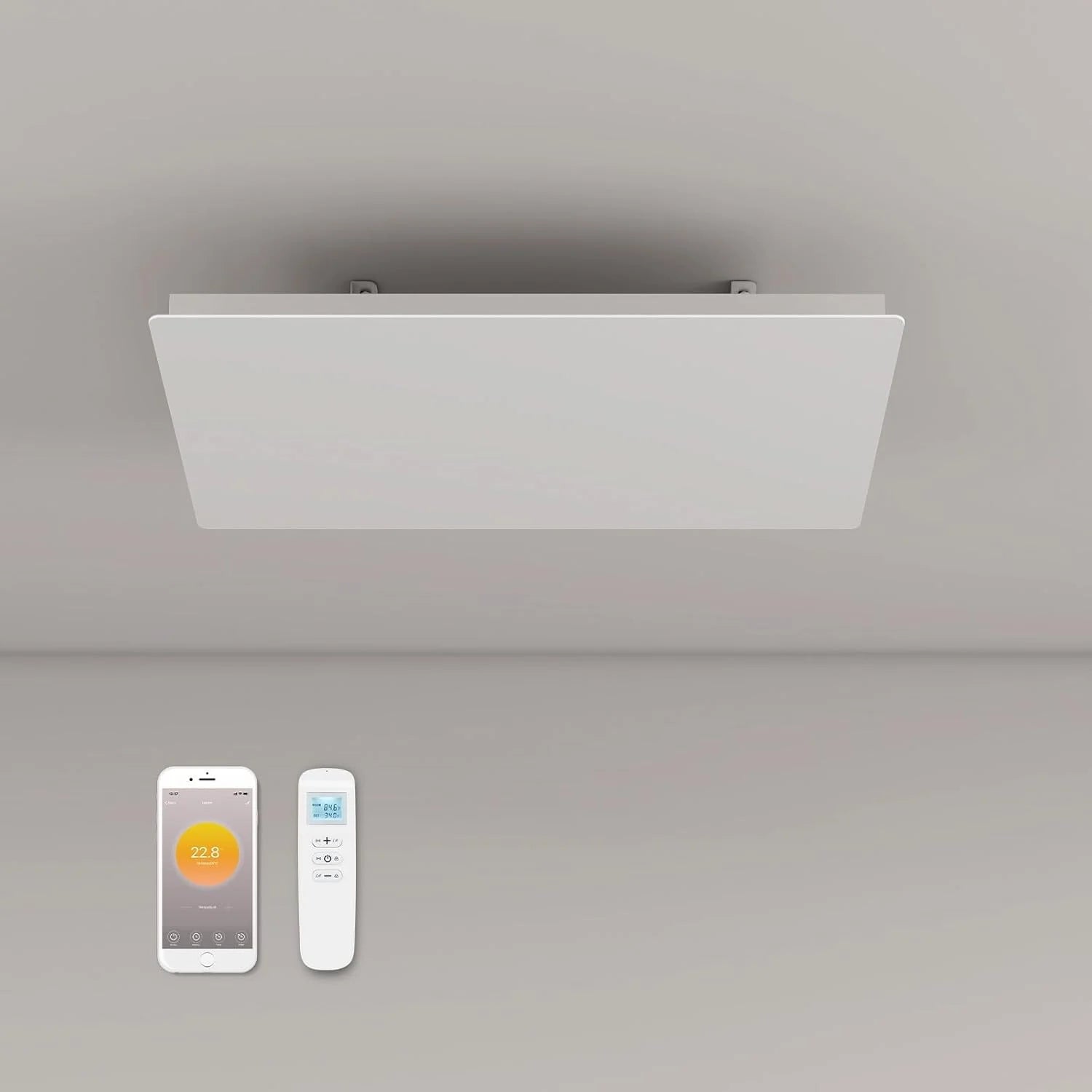 QH-ThermoAura Serie Wifi panel infrarrojo 750 vatios 61x33 cm