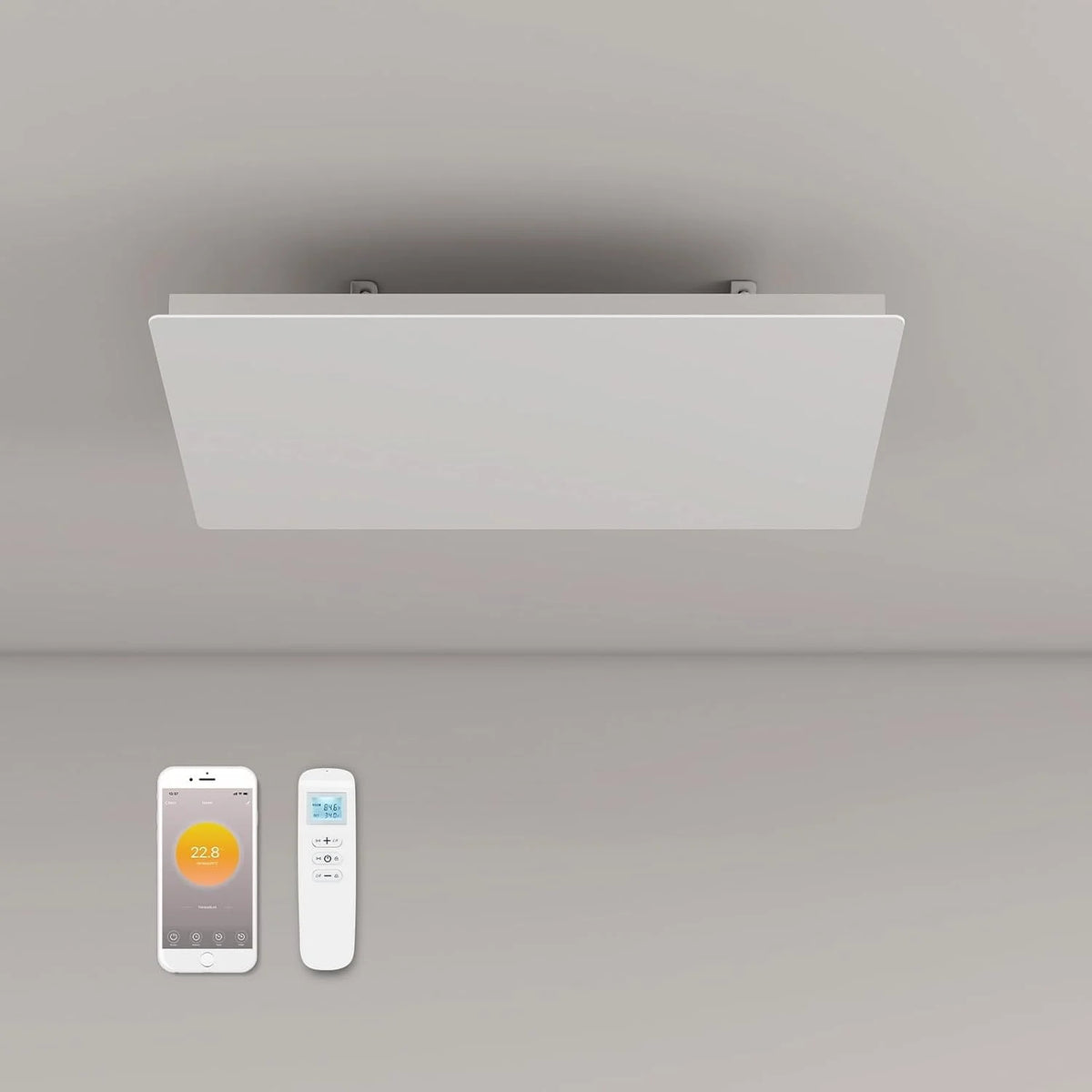 QH-ThermoAura Serie Wifi infraroodpaneel 1250watt 61x62 cm