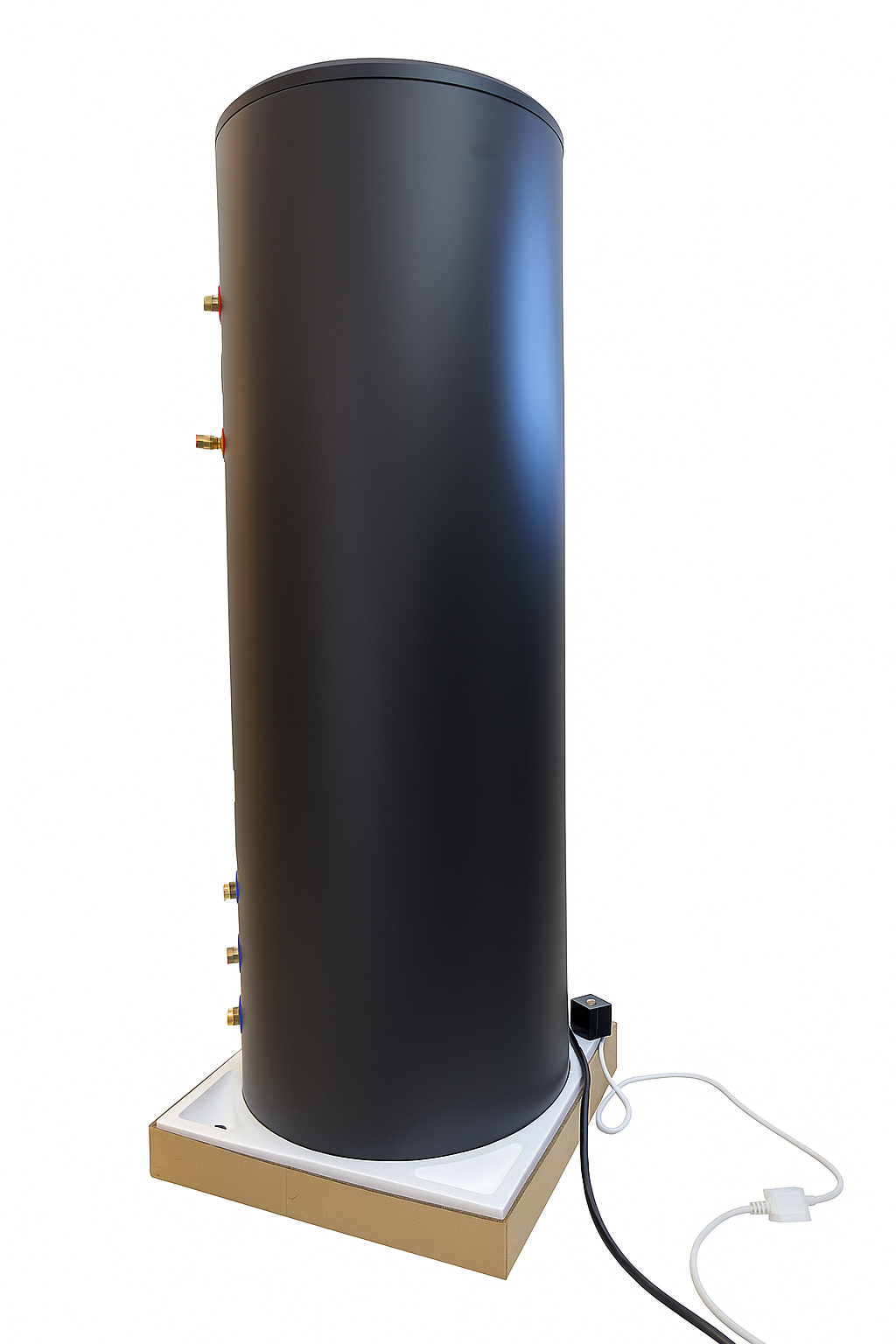 Calentador eléctrico doble QH Wifi de 200 litros con control digital