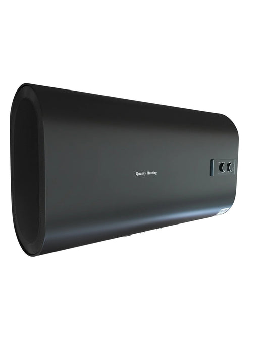 Calentador eléctrico horizontal dual QH de 80 litros con control digital