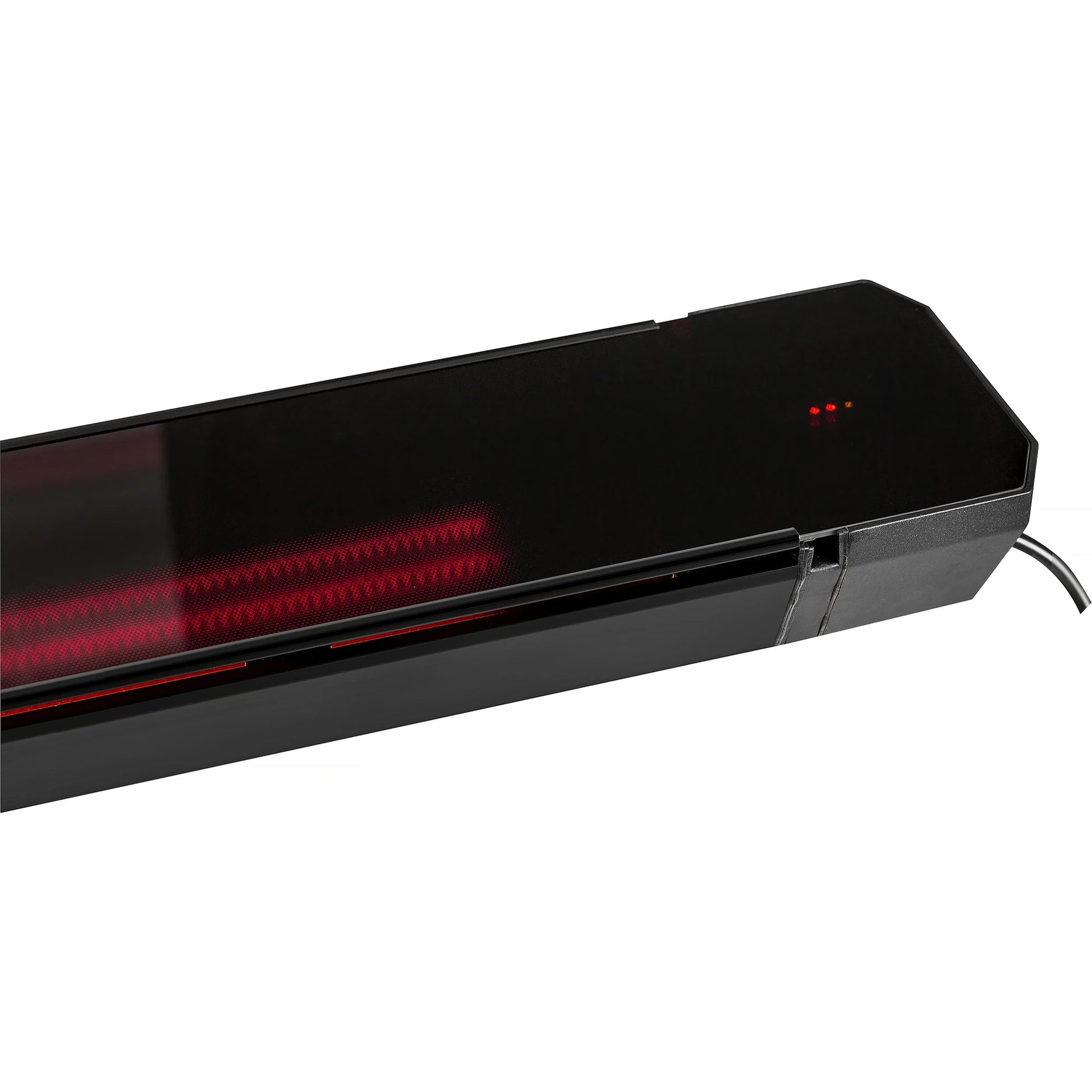 Calefactor infrarrojo de patio Calore negro 1600 - 2200Watt ajustable