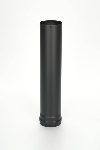 Juego de tubos para estufa de pellets - Ø 100 mm - acero al carbono - Modelo no eléctrico