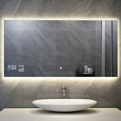 Espejo inteligente con iluminación LED calefacción por infrarrojos 60X60 200Watt