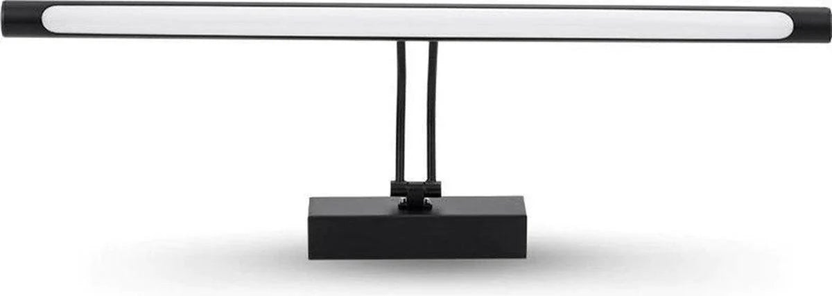 Lámpara espejo iluminación LED negro regulable