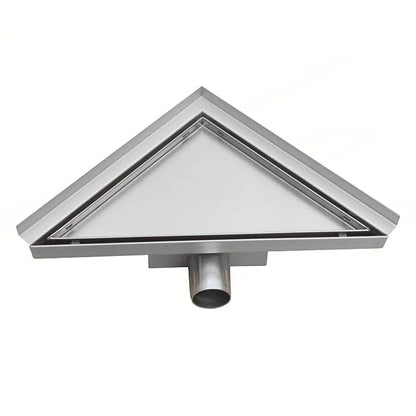 Drenaje de esquina ducha 20 x 28 x 8 cm Acero Inoxidable