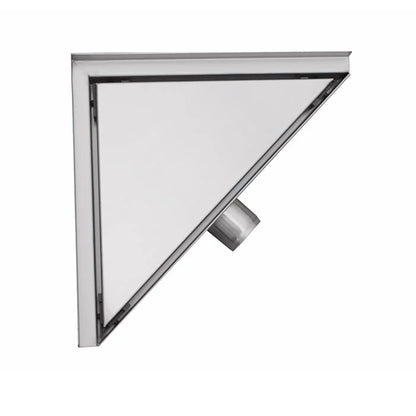 Drenaje de esquina ducha 20 x 28 x 8 cm Acero Inoxidable