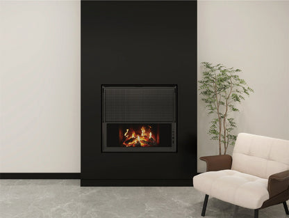 Panel infrarrojo chimenea LCD 1700Watt Deluxe