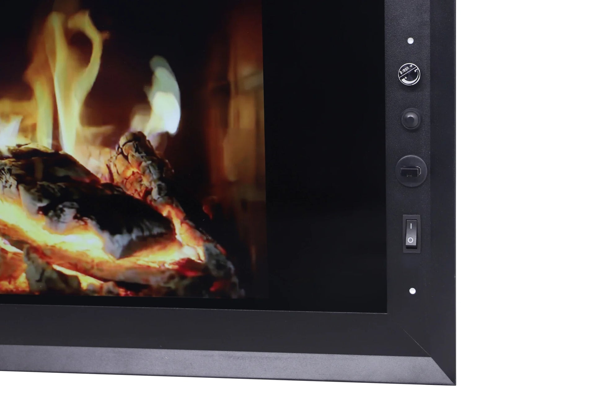 Panel infrarrojo chimenea LCD 1700Watt Deluxe