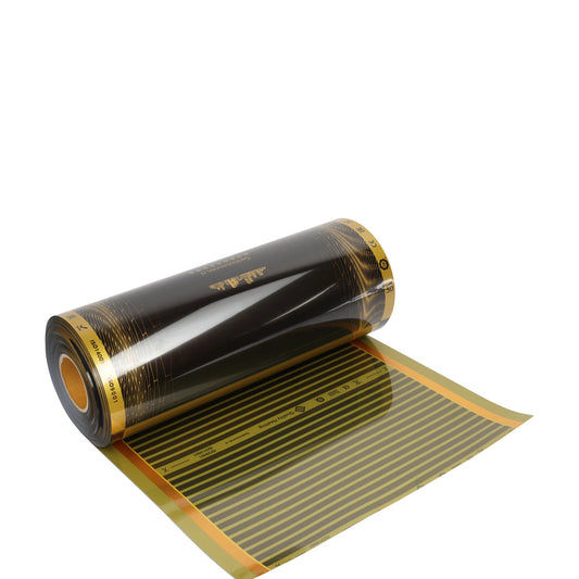 50 cm - 80, 100, 120, 140Watt vloerverwarming folie - Quality Heating