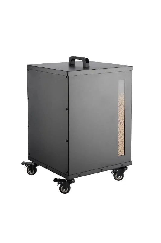 Caja de almacenamiento para pellets