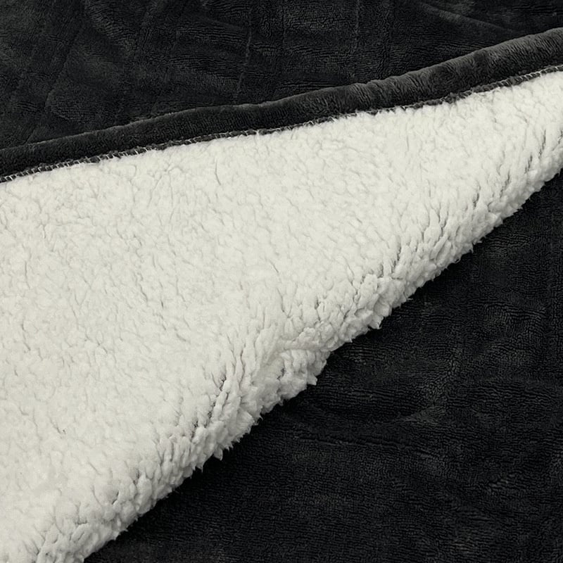 Manta eléctrica - Manta eléctrica - 1 persona - 180x150 cm - Fleece - azul