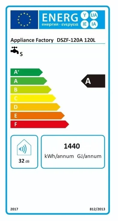 Calentador eléctrico QH dual de 120 litros con control digital