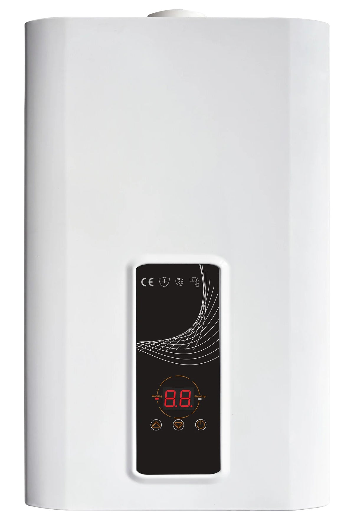 EcoTherm Calentador electrónico 230V Digital 13L Low NOx Propano cámara estanca