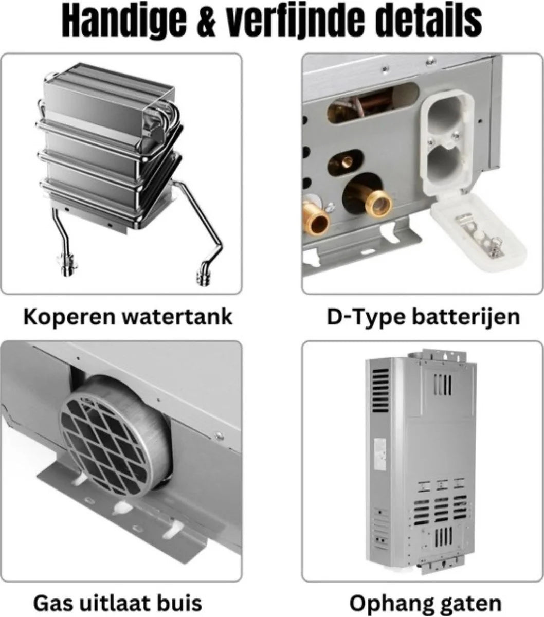 Propaan geiser - LPG geiser