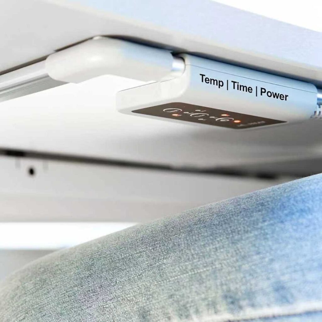 Infrarood verwarming voor bureau - 100 watt - 30 x 50 cm