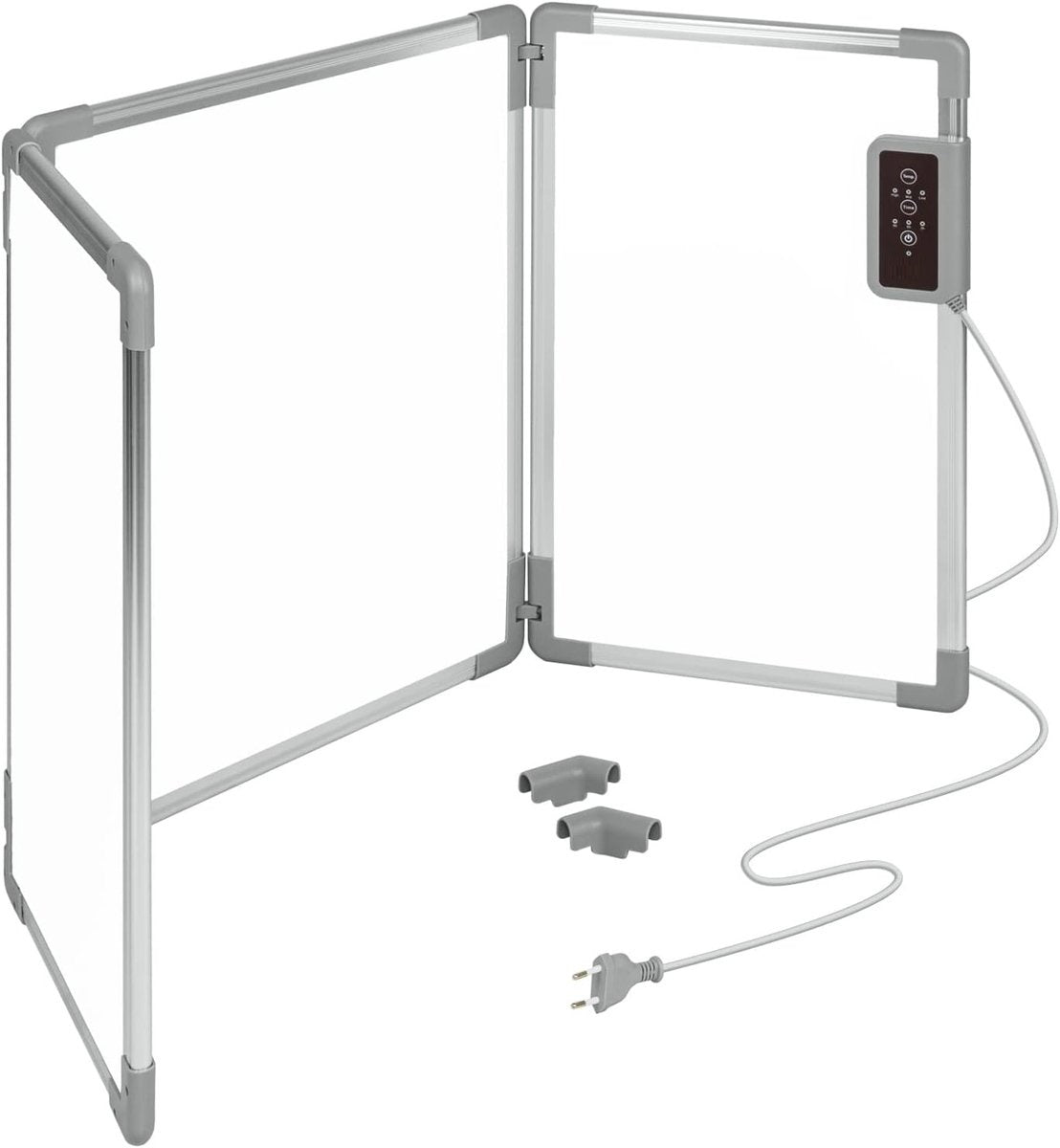 Calefactor infrarrojo plegable 350 W - Temporizador - Ajustable