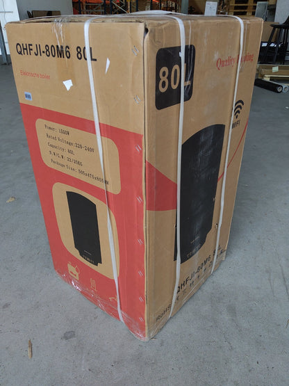 Tweedekans - 80 Liter Performance V2 QH Wifi dual elektrische boiler met digitale bediening - 80 Liter
