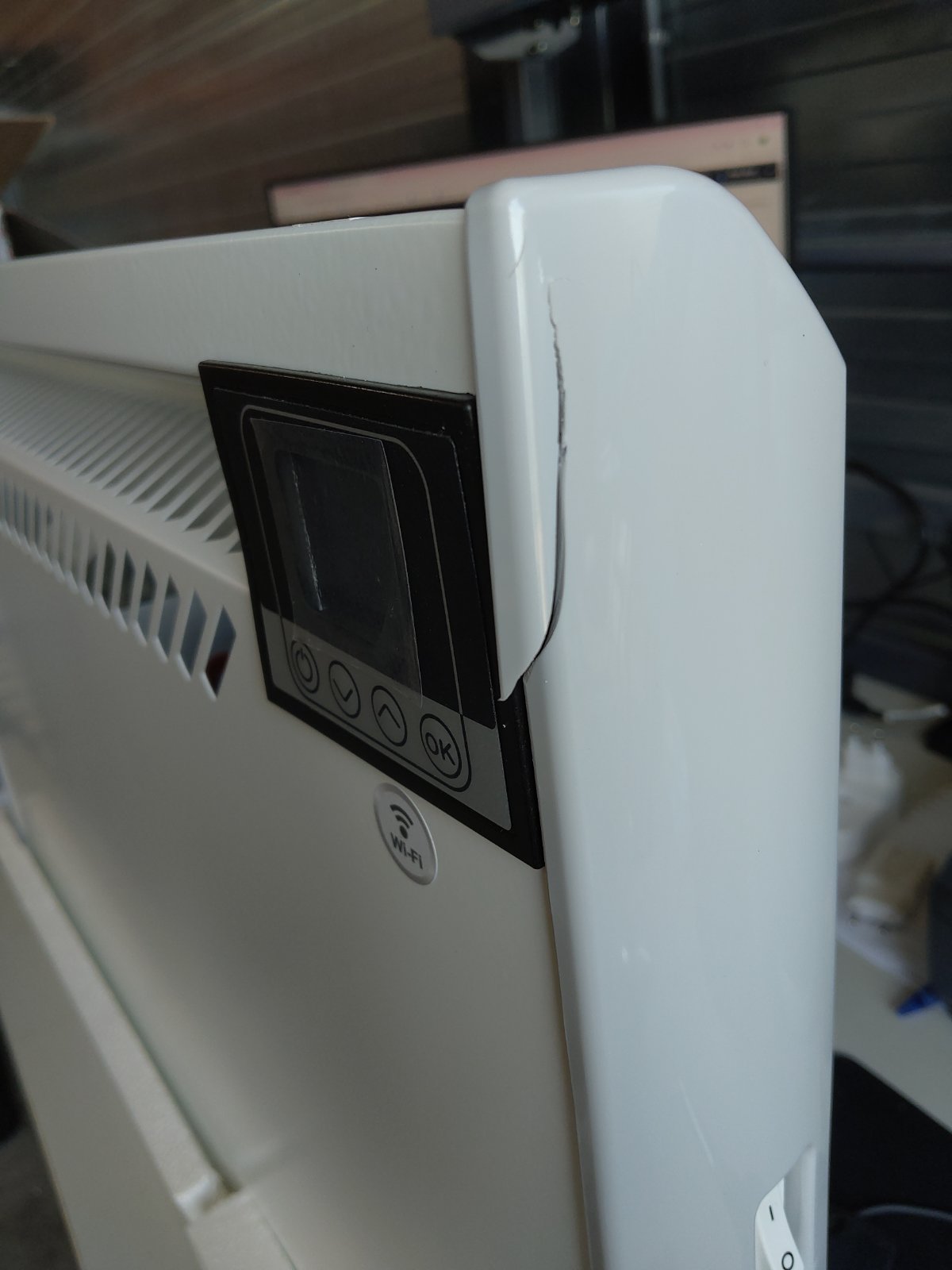 Tweedekans - ELDOM Extra Life Eldom Extra Life elektrische wandconvector - 1000Watt