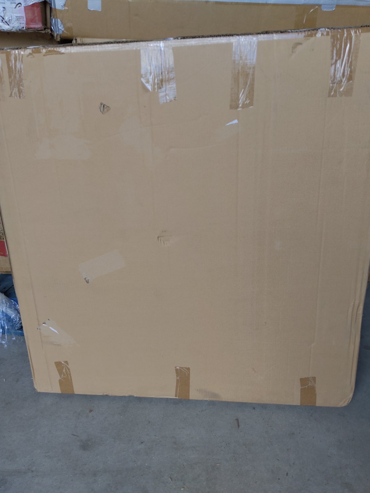 Tweedekans - Spiegel rond 80 cm met koperen frame - Default