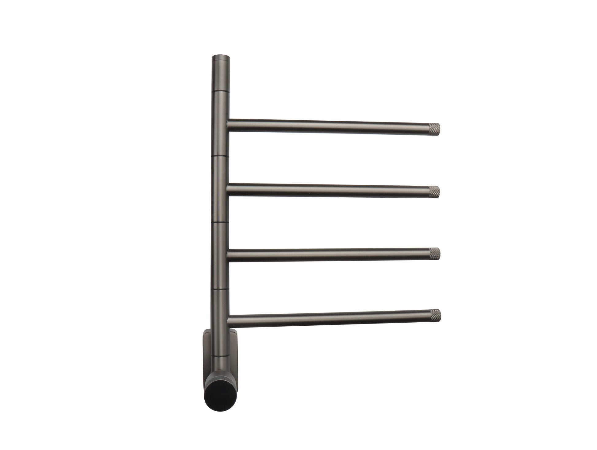 Tweedekans - Elektrische handdoek radiator gun metal look met thermostaat - Gun metal