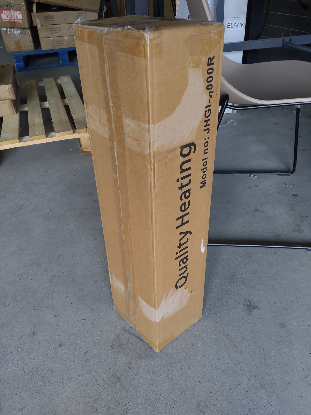 Tweedekans - QH-TH Golden heater infrarood met afstandsbediening - 2000Watt